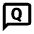 Chat Question Icon from Outlined Line - Material Pro Set