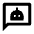 Chatbot Icon from Outlined Line - Material Pro Set