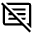 Comments Disabled Icon from Outlined Line - Material Symbols Set