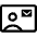 Contact Mail Icon from Outlined Line - Material Symbols Set