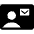 Contact Mail Fill Icon from Outlined Fill - Material Symbols Set