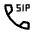 Dialer Sip Icon from Rounded Line - Material Symbols Set