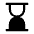 Hourglass Bottom Icon from Outlined Line - Material Symbols Set