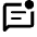 Mark Unread Chat Alt Icon from Rounded Line - Material Pro Set
