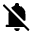 Notifications Off Fill Icon from Rounded Fill - Material Symbols Set