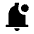 Notifications Unread Fill Icon from Sharp Fill - Material Symbols Set
