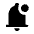 Notifications Unread Fill Icon from Rounded Fill - Material Symbols Set