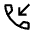 Phone Callback Icon from Outlined Line - Material Symbols Set