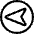Navigation Compass West Icon from Ultimate Regular Set