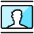 Composition Frame Man Icon from Ultimate Colors Set