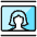 Composition Frame Woman Icon from Ultimate Colors Set