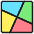 Composition Net Icon from Ultimate Colors Set