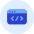 Windows Coding Icon from Kameleon Duo - Free Set