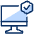 Computer Imac Check Icon from Cyber Duotone - Free Set