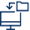 Transfer Folder Icon from Cyber Line - Free Set