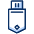 Usb Flash Drive Icon from Cyber Duotone - Free Set