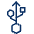 Usb Icon from Cyber Line - Free Set