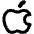 Apple Logo Icon from Flex Remix - Free Set | Free Download as SVG Vector and Transparent PNG | Streamline icons