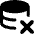 Database Remove Icon from Core Remix - Free Set