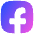 Facebook Logo 1 Icon from Flex Gradient - Free Set