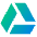Google Drive Logo Icon from Sharp Gradient- Free Set