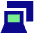Laptop Project Screen Icon from Sharp Pop - Free Set