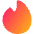 Tinder Logo Icon from Flex Gradient - Free Set