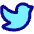 Twitter Logo Icon from Core Pop - Free Set