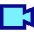 Webcam Video Icon from Sharp Pop - Free Set