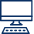 Computer Imac 1 Icon from Cyber Line Set