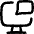 Desktop Chat Icon from Flex Line Set