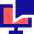 Desktop Chat Icon from Sharp Pop Set