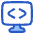 Desktop Code icon - Free transparent PNG, SVG. No sign up needed.