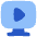 Desktop Display Live Tv Icon from Flex Flat Set