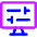Desktop Display Settings Icon from Core Neon Set