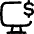 Desktop Dollar Icon from Flex Line Set