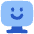 Desktop Emoji Icon from Flex Flat Set