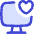 Desktop Favorite Heart Icon from Flex Duo Set