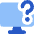 Desktop Help Icon from Core Flat Set
