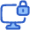 Desktop Lock Icon from Plump Duo Set