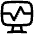 Desktop Monitor Browse Activity Performance Icon from Flex Line Set