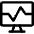 Desktop Monitor Browse Activity Performance Icon from Core Line Set
