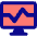Desktop Monitor Browse Activity Performance Icon from Core Pop Set