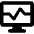 Desktop Monitor Browse Activity Performance Icon from Core Solid Set