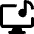 Desktop Music Icon from Core Remix Set