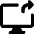 Desktop Screen Share Icon from Core Remix Set
