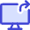 Desktop Screen Share Icon from Core Duo Set