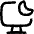 Desktop Screensaver Sleep Icon from Flex Line Set