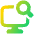 Desktop Search Icon from Plump Gradient Set