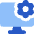 Desktop Setting Icon from Core Flat Set